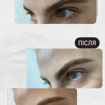 Фото з портфоліо майстра Діана Клубко (бровіст, Львів)