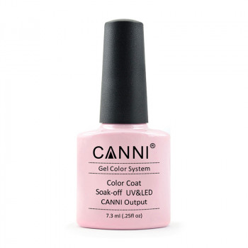 Гель-лак для нігтів Canni Gel Color System Color Coat Soak-off UV&LED 012 Кремовий перламутр, 7.3 мл