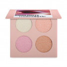 Професійна палетка хайлайтерів для обличчя Make Up Me Professional 4 відтінка, HLS4, 1 шт