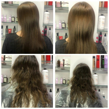 Тонирование волос