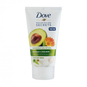 Крем для рук Dove Nourishing Secrets з авокадо та екстрактом календули, 75 мл