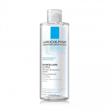 Міцелярна вода La Roche-Posay Toleriane Micellar Water Ultra Sensitive Skin для чутливої шкіри обличчя, 400 мл