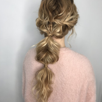 Причёска в стиле бохо