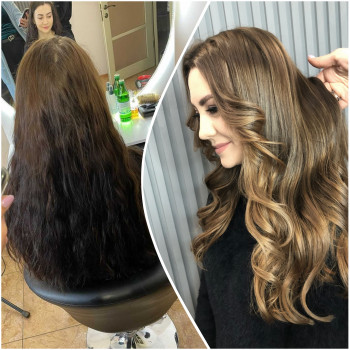 Окрашивание волос
                    Перукар Оля Кривий Ріг