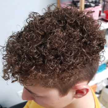 мужская биозавивка