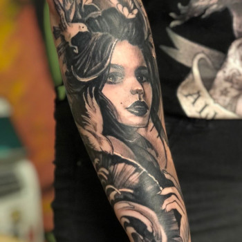 Татуювання (нанесення, перекриття, корекція тату)
                    Тату салон No Mercy Київ