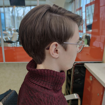 Короткая женская стрижка на короткие волосы, фото - Парикмахер-универсал Алена Велигодская