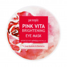 Освітлювальні патчі для шкіри наколо очей Petitfee & Koelf Pink Vita Brightening Eye Mask з есенцією дамаської троянди, 60 шт