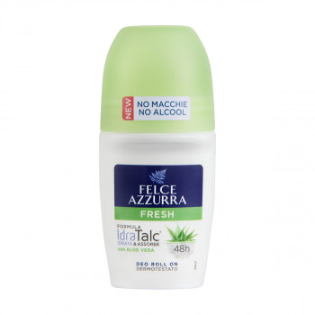 Дезодорант кульковий жіночий Felce Azzurra IdraTalc Fresh 48h, 50 мл
