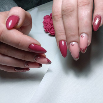 Коррекция ноготков, покрытие гель-лаком