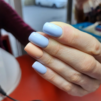 Снятие гель лака+маникюр+покрытие гель лак / 350грн