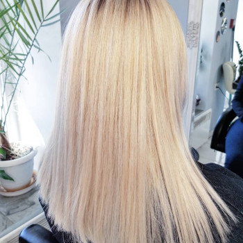 Коррекция , через 3 месяца ., фото - Ногтевая студия Slava ODINET studio