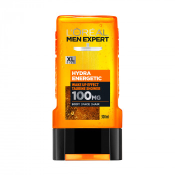 Чоловічий гель для душу L'Oreal Paris Men Expert Hydra Energetic Taurine Shower Gel, з таурином, 300 мл