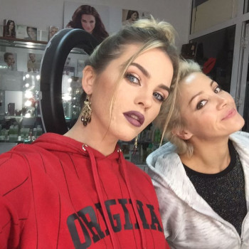 Вечерний макияж, фото - визажист Елена Ким