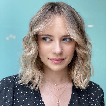 Женская стрижка укладка волос, фото - Салон красоты Hair Club