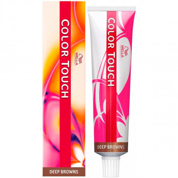 Безаміачна тонувальна крем-фарба для волосся Wella Professionals Color Touch Deep Browns 8/71, 60 мл