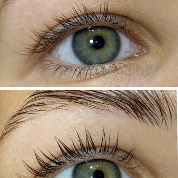 Ламинирование ресниц без окрашивания + уход