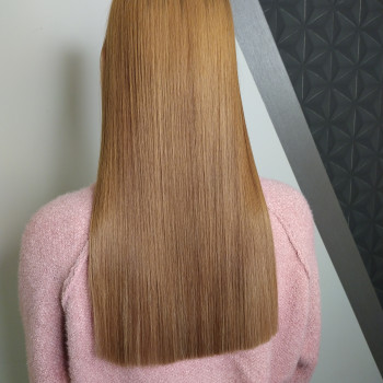 Кератиновое востановление волос