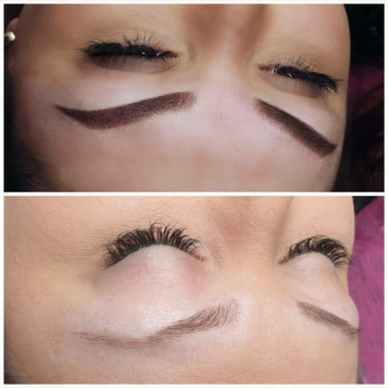 Пудрове напилення брів