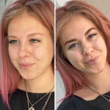 Ламинирование, коррекция и окрашивание бровей краской