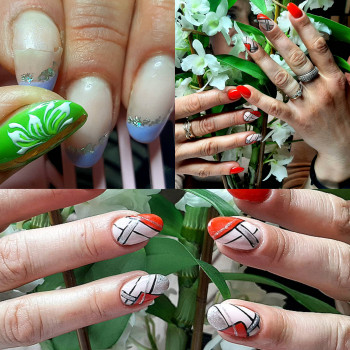 Трендовый красный маникюр предпочитают леди которые всегда