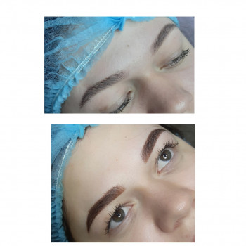 Пудрові брівки