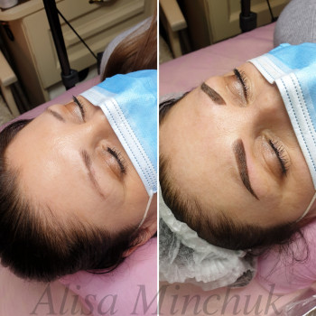 Пудровые брови от ведущего специалиста
                    Визажист Алиса Киев