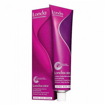 Стійка крем-фарба для волосся Londa Professional Londacolor Extra Rich Creme 0/28 Матовий синій, 60 мл (мікстон)