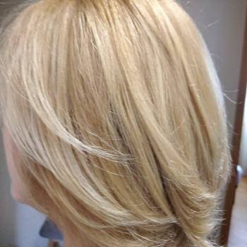 Окрашивание корней +балаяж, фото - Парикмахер-универсал Лариса Макаренко