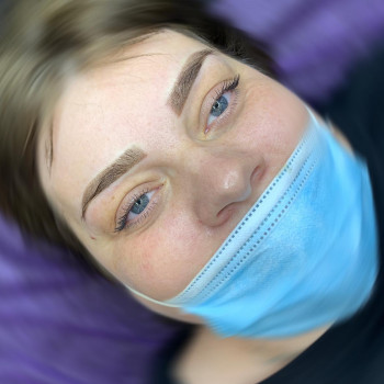 Пудрове напилення брів. Пігменти Leader