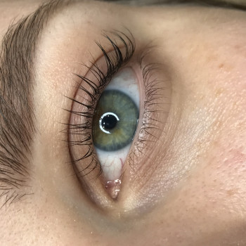 Ламинирование ресниц с окрашиванием