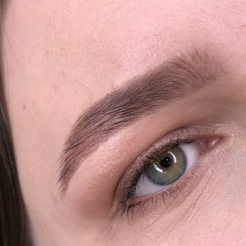 Моделирование, коррекция и окрашивание бровей