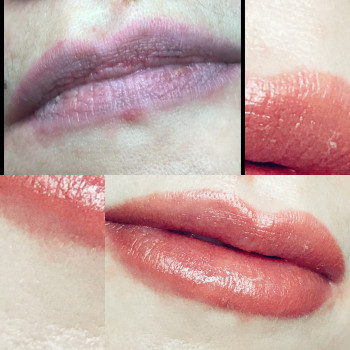 ПМ перекрытие старого татуажа