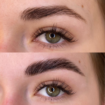 Фото з портфоліо майстра Ксения (бровіст, Київ)