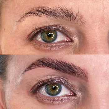 Фото з портфоліо майстра Ксения (бровіст, Київ)