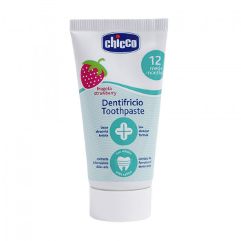 Дитяча зубна паста Chicco Dentifricio Toothpaste Полуниця, від 1 року, 50 мл