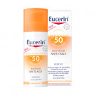 Сонцезахисний флюїд для обличчя Eucerin Sun Fluid Anti-Age SPF 50 антивіковий, 50 мл