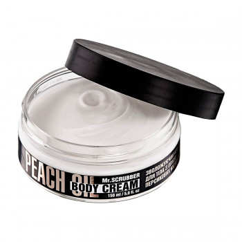 Зволожувальний крем для тіла Mr.Scrubber Body Cream Peach Oil з олією персикових кісточок, 150 мл