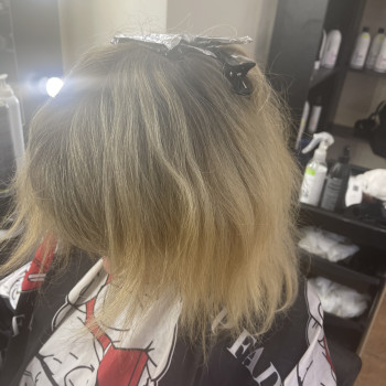 Калифорнийское мелирование, тонировка
                    Парикмахер-колорист Настя Хмельницкий