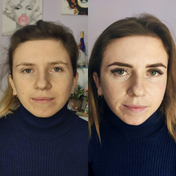 Коррекция и окрашивание бровей
                    Мастер перманентного макияжа Юлия Лисицына Днепр