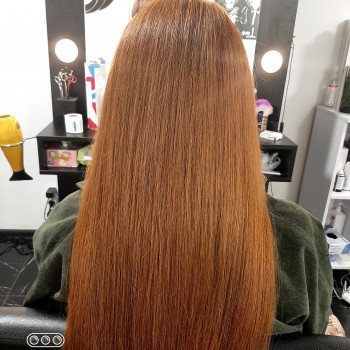 Окрашивание в медный