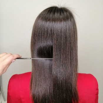 Випрямлення волосся, фото - салон краси InstaBeauty