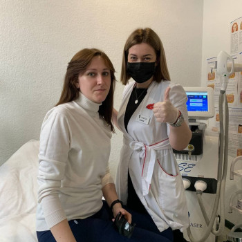 Наша дольная и постоянная клиентка Леся!