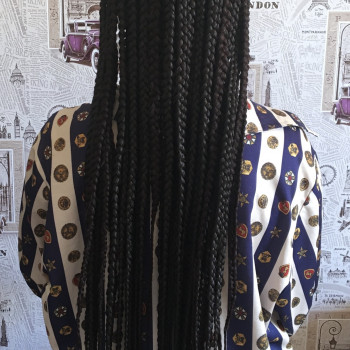 Классические афрокосы с канекалоном