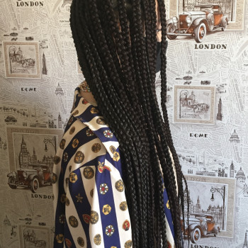 Классические афрокосы с канекалоном