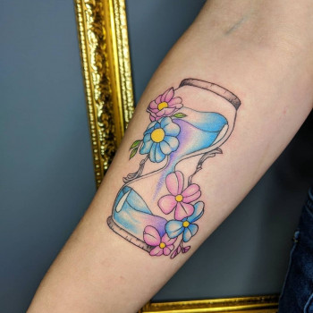 Цветные тату среднего размера
                    Тату мастер Виктория Винница