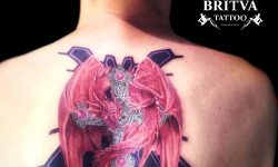 Цветная тату Тату салон Britva Tattoo Одеса