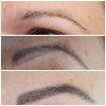 Удаление татуажа губ и бровей ремувером
                    Мастер перманентного макияжа Анна Киев