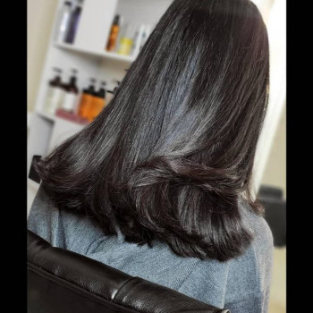 Стрижка на длинные волосы женская, фото - Парикмахер-колорист Анна Токарева