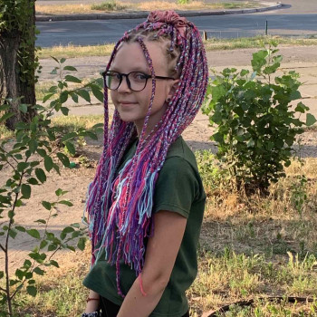 Афро классика с нитками